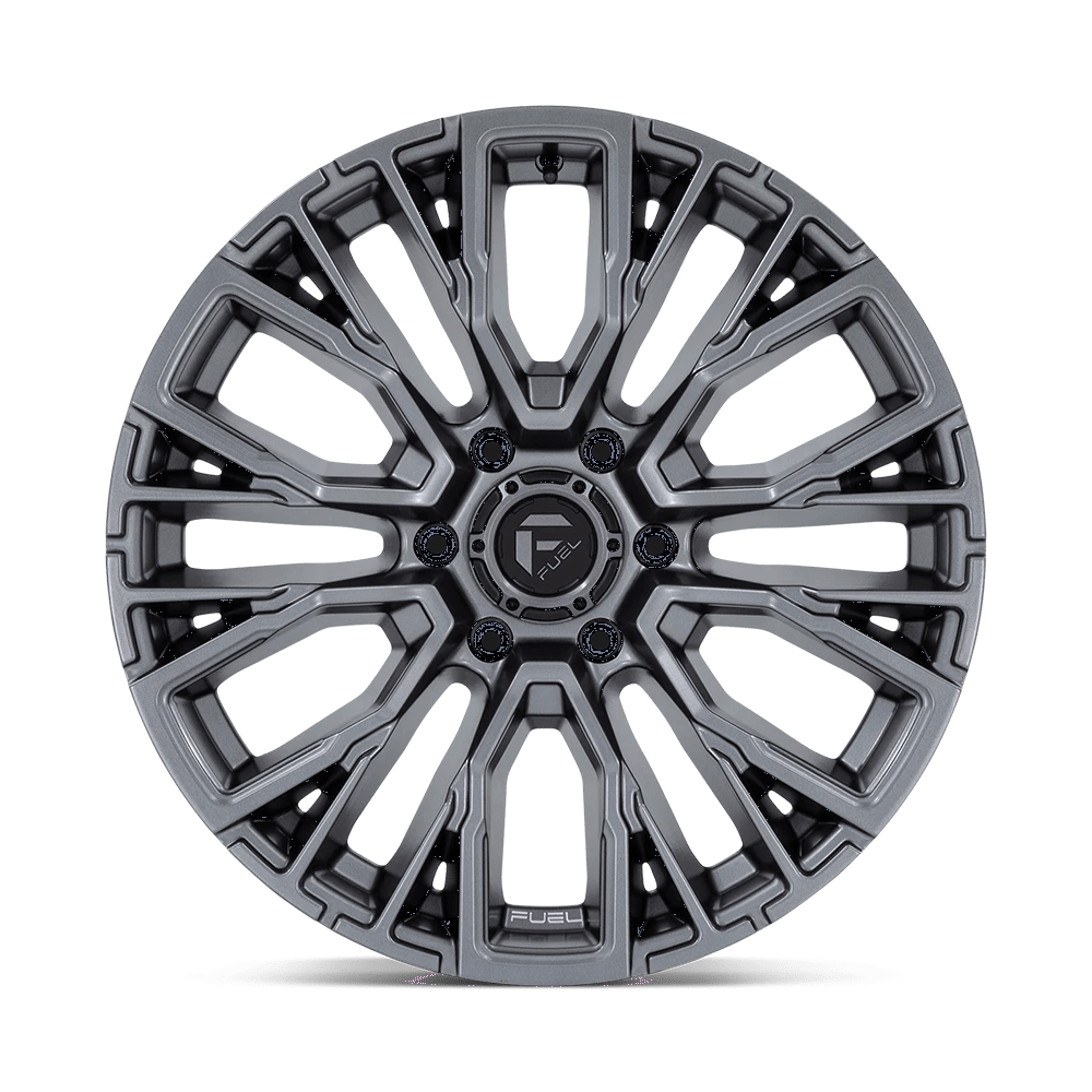 20x9 Fuel D848 Rebar Matte Gunmetal Wheel 6x135 (20mm)