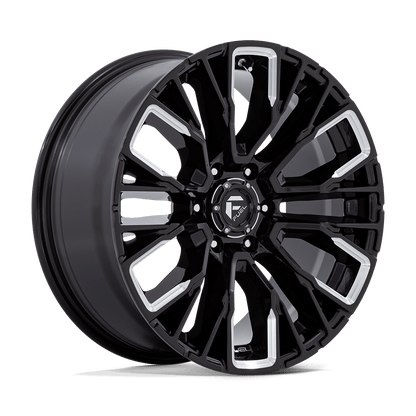 20x9 Fuel D849 Rebar Gloss Black Milled Wheel 6x135 (20mm)