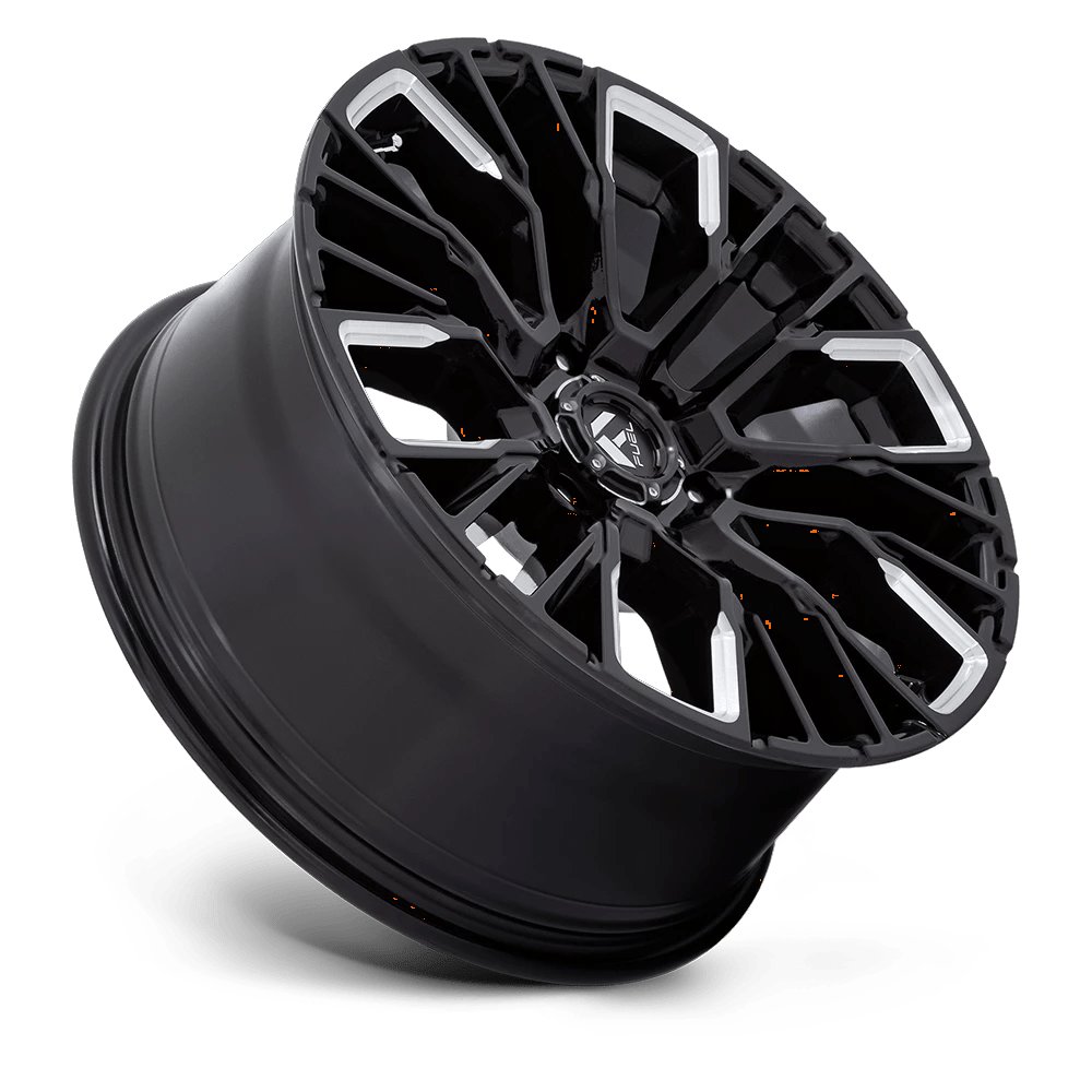 20x9 Fuel D849 Rebar Gloss Black Milled Wheel 6x135 (20mm)