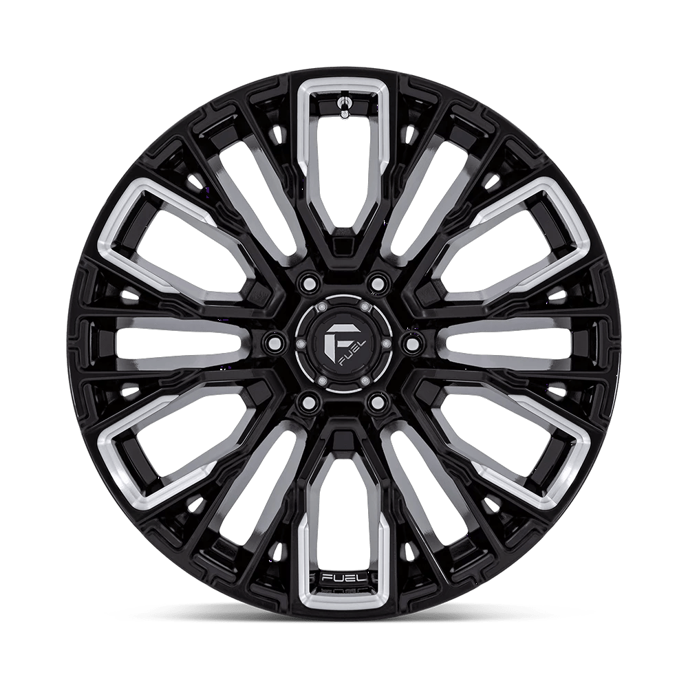 20x9 Fuel D849 Rebar Gloss Black Milled Wheel 6x135 (20mm)