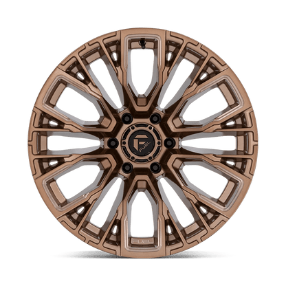 17x9 Fuel Off-Road D850 Rebar Platinum Bronze Milled Wheel 6x4.5 (1mm)