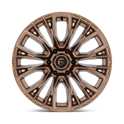 17x9 Fuel D850 Rebar Platinum Bronze Milled Wheel 6x5.5 (-12mm)