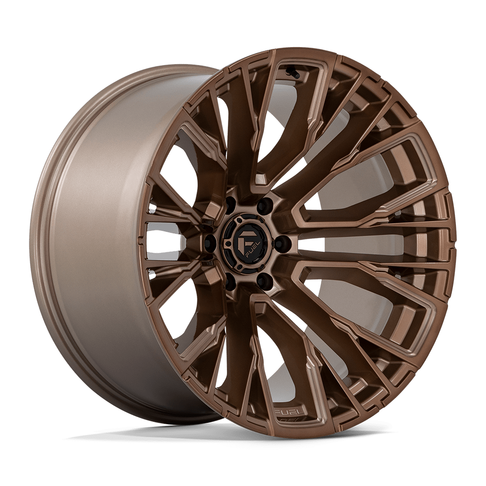 22x12 Fuel D850 Rebar Platinum Bronze Milled Wheel 6x5.5 (-44mm)