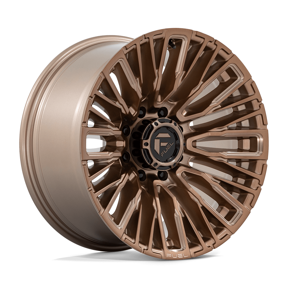 20x10 Fuel D850 Rebar Platinum Bronze Milled Wheel 8x180 (-18mm)
