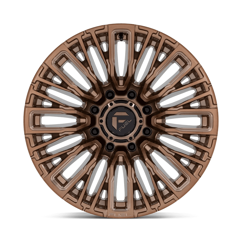 20x10 Fuel D850 Rebar Platinum Bronze Milled Wheel 8x6.5 (-18mm)