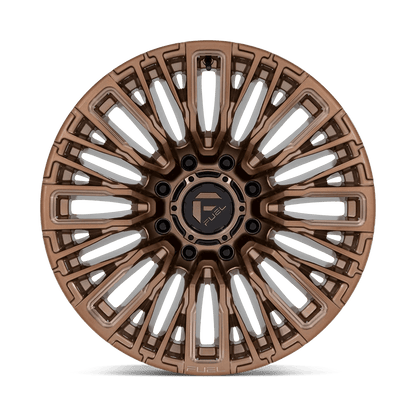 20x10 Fuel D850 Rebar Platinum Bronze Milled Wheel 8x6.5 (-18mm)