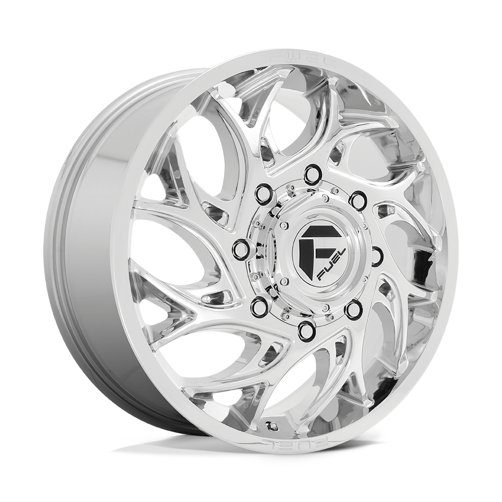 20x8.25 Fuel D740 Runner DUALLY Front Chrome Wheel 8x210 (105mm)