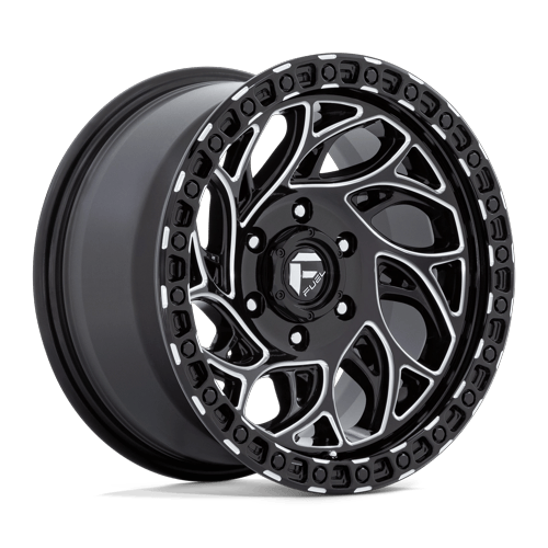 17x9 Fuel Off-Road D840 Runner OR Gloss Black Milled Wheel 5x150 (-12mm)