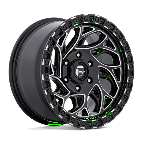 18x9 Fuel Off-Road D840 Runner OR Gloss Black Milled Wheel 6x135 (1mm)