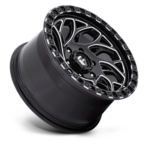 18x9 Fuel Off-Road D840 Runner OR Gloss Black Milled Wheel 6x135 (1mm)
