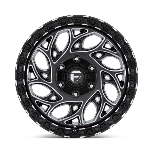 18x9 Fuel Off-Road D840 Runner OR Gloss Black Milled Wheel 5x5.5 (-12mm)
