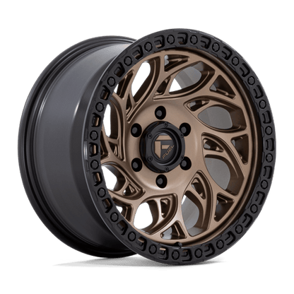 18x9 Fuel Off-Road D841 Runner OR Bronze With Black Ring Wheel 5x5 (1mm)