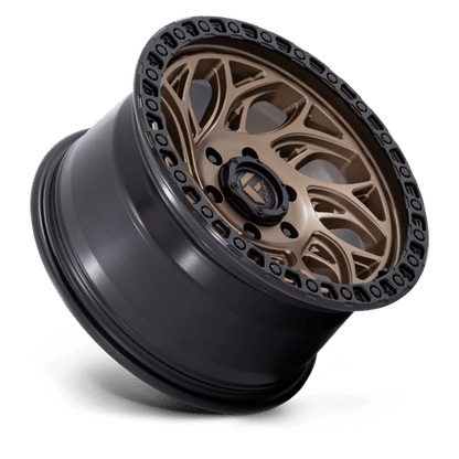 18x9 Fuel Off-Road D841 Runner OR Bronze With Black Ring Wheel 5x5 (1mm)