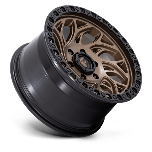 17x9 Fuel Off-Road D841 Runner OR Bronze With Black Ring Wheel 5x5 (1mm)