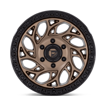 18x9 Fuel Off-Road D841 Runner OR Bronze With Black Ring Wheel 5x5 (1mm)