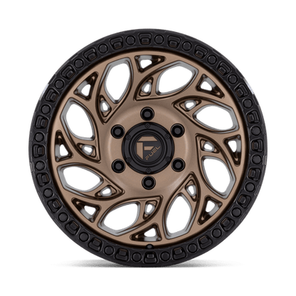 20x9 Fuel Off-Road D841 Runner OR Bronze With Black Ring Wheel 6x4.5 (1mm)