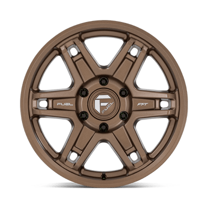 18x8.5 Fuel D837 Slayer Matte Bronze Wheel 6x135 (1mm)
