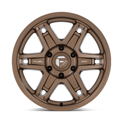 17x8.5 Fuel D837 Slayer Matte Bronze Wheel 6x5.5 (1mm)