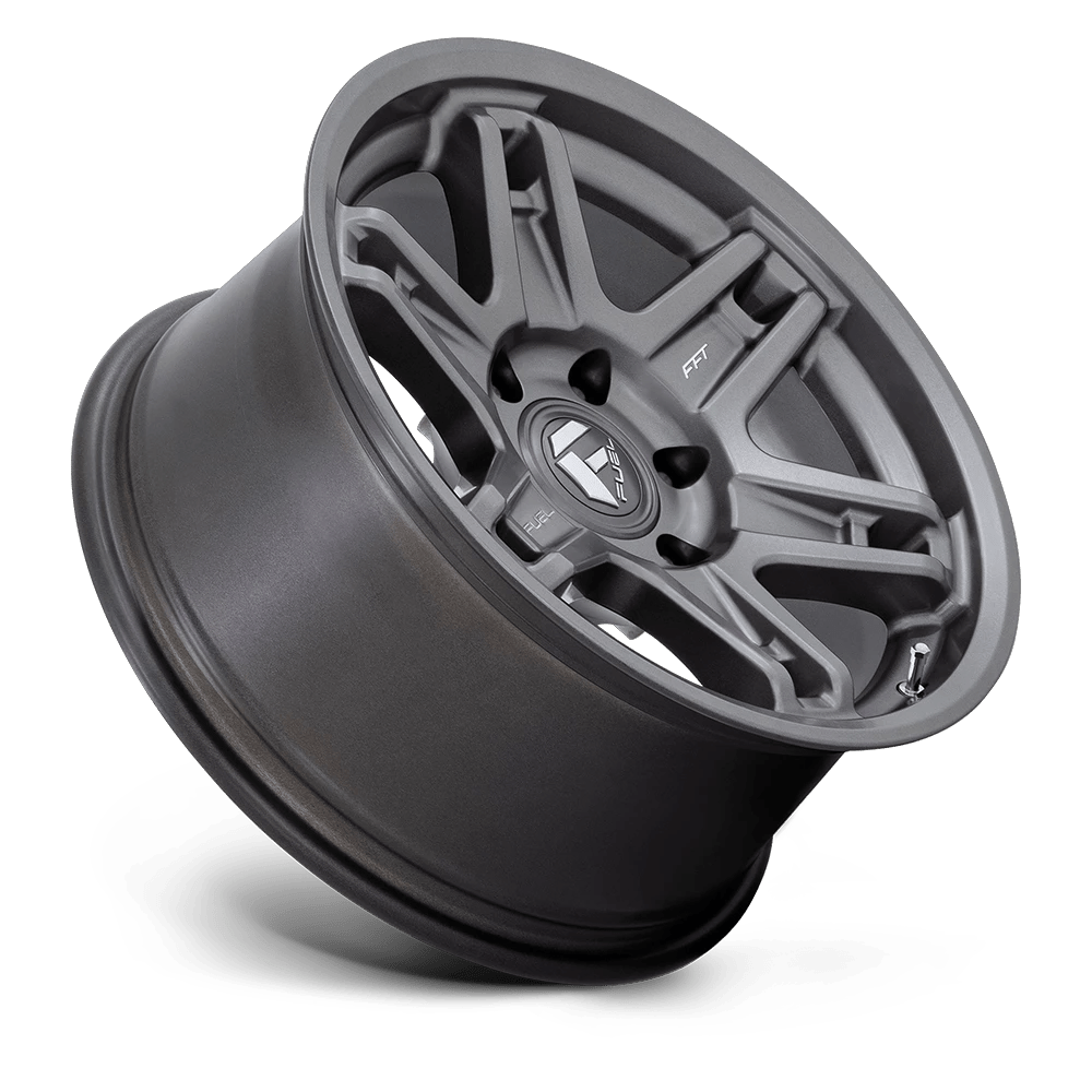 17x8.5 Fuel Off-Road D838 Slayer Matte Gunmetal Wheel 6x5.5 (-15mm)