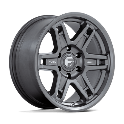 18x8.5 Fuel D838 Slayer Matte Gunmetal Wheel 6x5.5 (1mm)