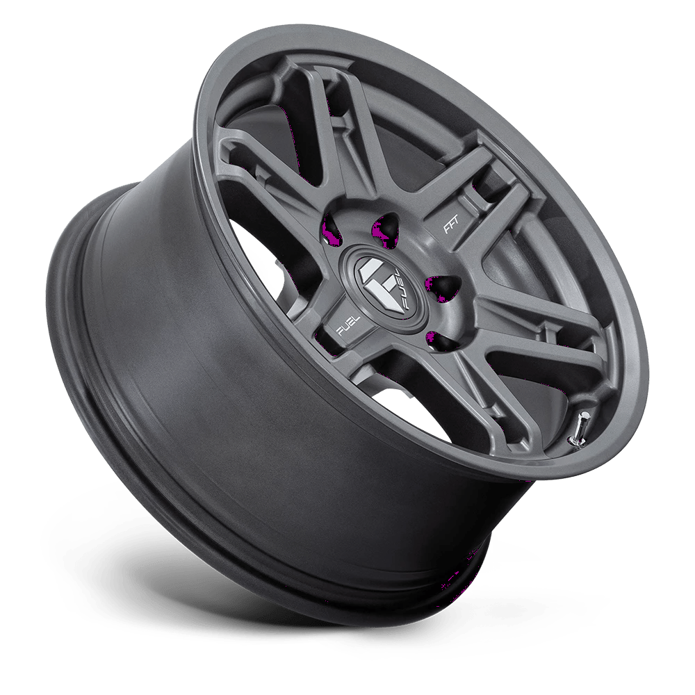 18x8.5 Fuel D838 Slayer Matte Gunmetal Wheel 6x135 (1mm)