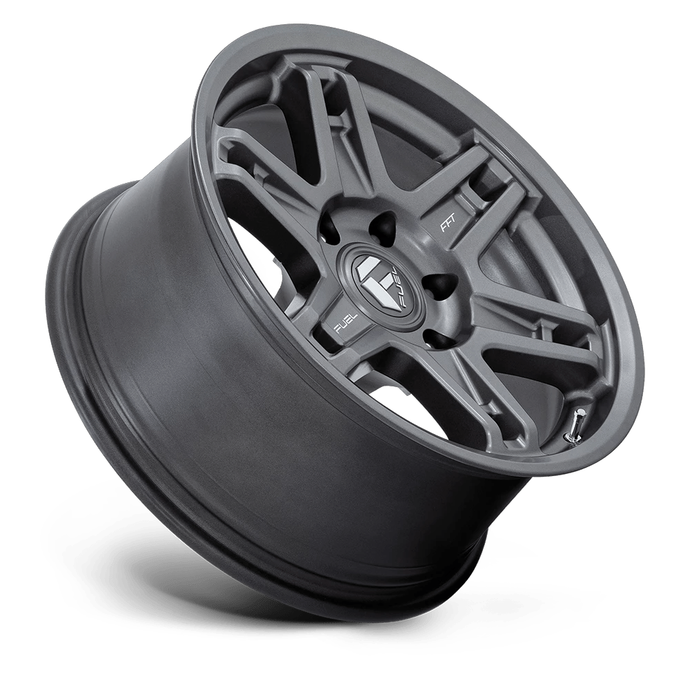 18x8.5 Fuel D838 Slayer Matte Gunmetal Wheel 6x135 (1mm)