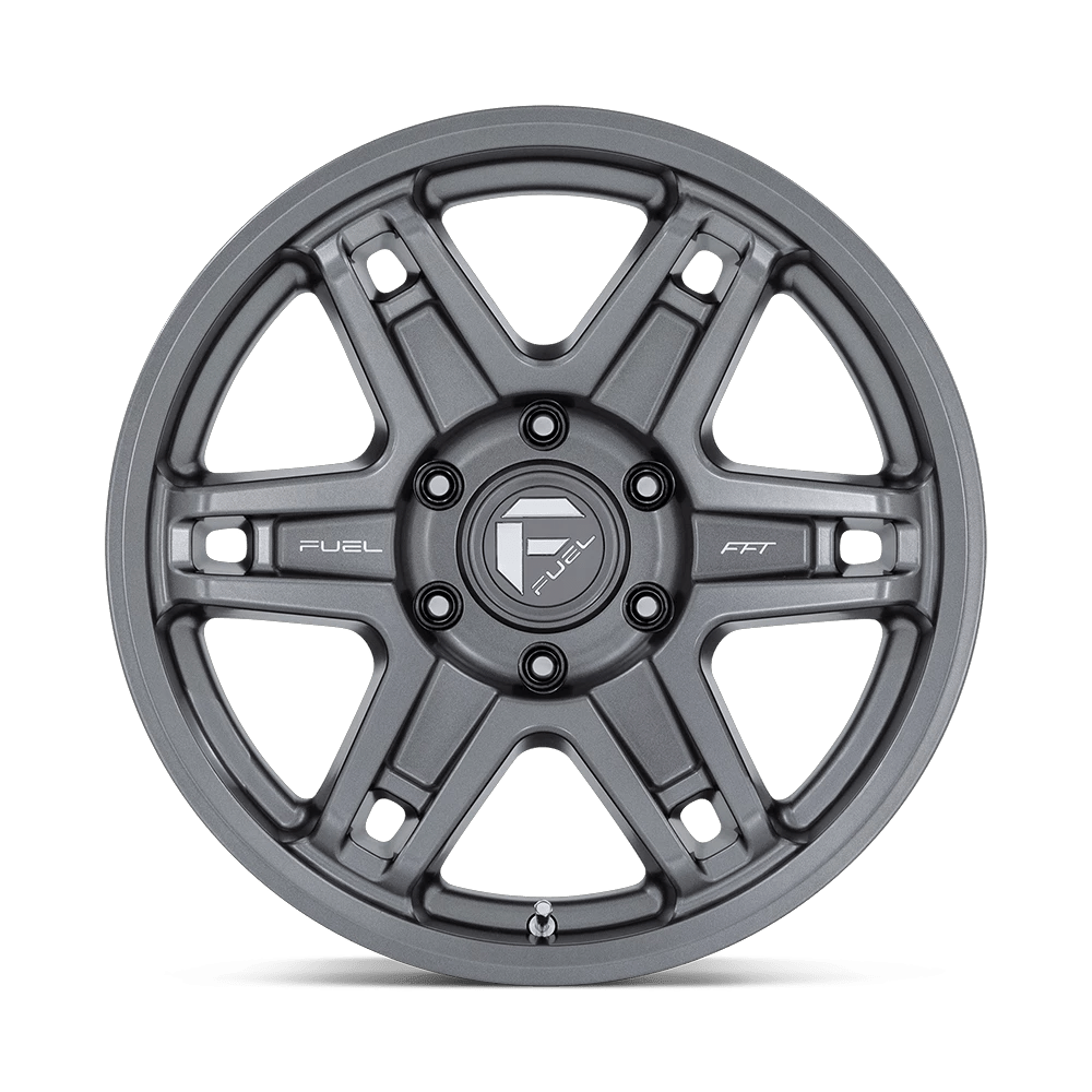 20x9 Fuel Off-Road D838 Slayer Matte Gunmetal Wheel 5x5.5 (1mm)