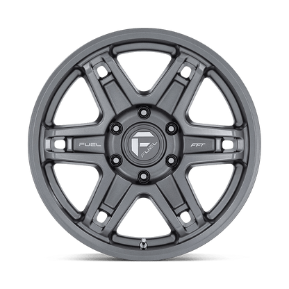18x8.5 Fuel D838 Slayer Matte Gunmetal Wheel 6x135 (1mm)