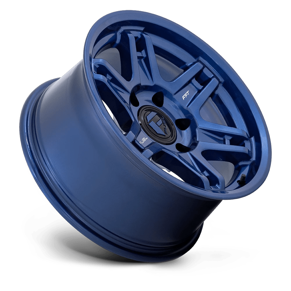 17x8.5 Fuel D839 Slayer Dark Blue Wheel 6x5.5 (1mm)