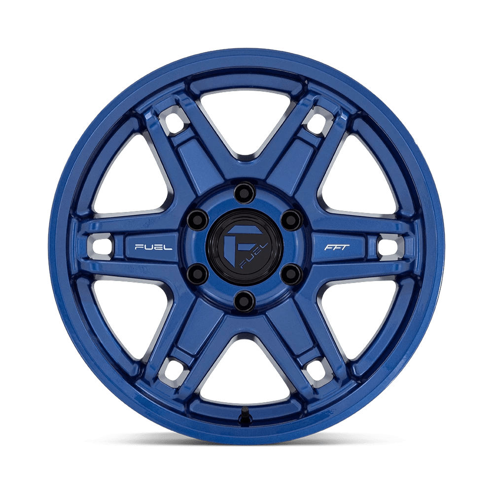 18x8.5 Fuel D839 Slayer Dark Blue Wheel 6x5.5 (-15mm)