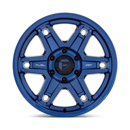 18x8.5 Fuel D839 Slayer Dark Blue Wheel 6x5.5 (-15mm)