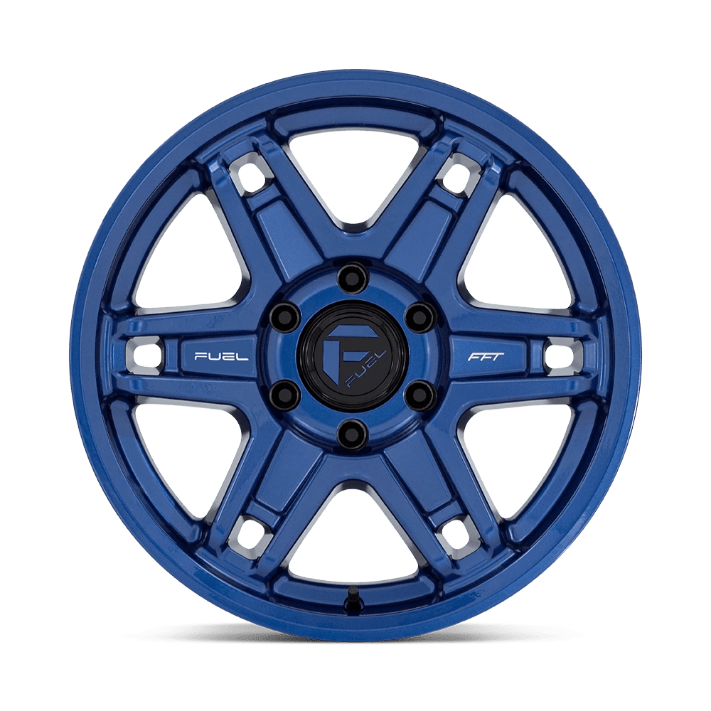 17x8.5 Fuel D839 Slayer Dark Blue Wheel 6x5.5 (-15mm)