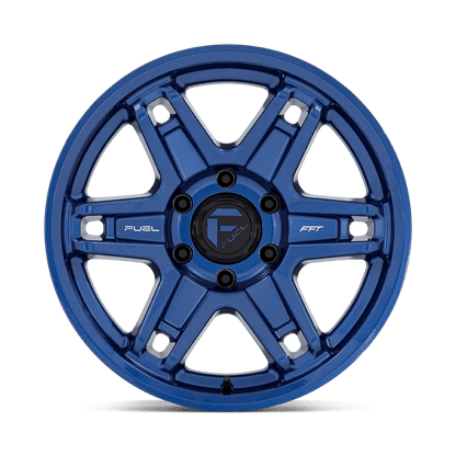 17x8.5 Fuel D839 Slayer Dark Blue Wheel 6x5.5 (-15mm)