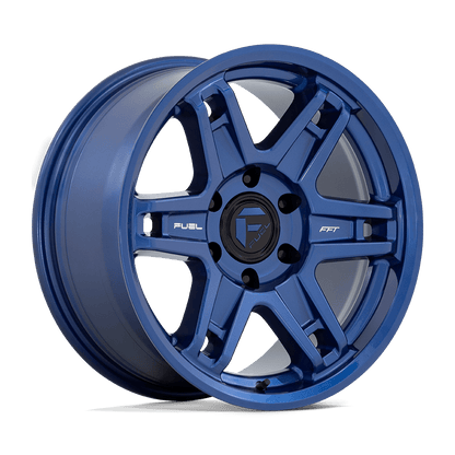 18x8.5 Fuel D839 Slayer Dark Blue Wheel 6x135 (1mm)