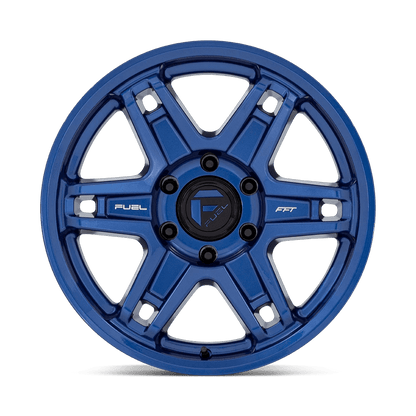 17x8.5 Fuel D839 Slayer Dark Blue Wheel 6x5.5 (1mm)
