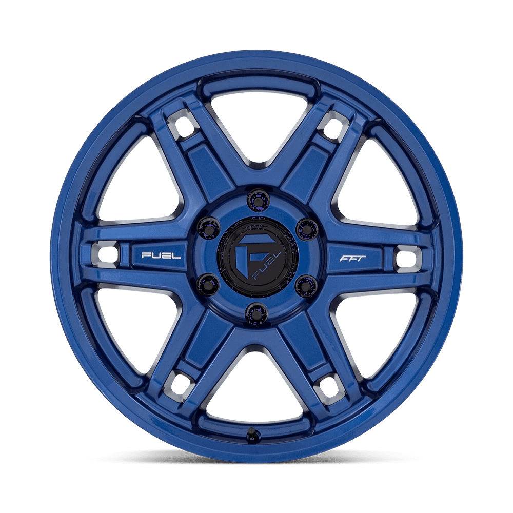 17x9 Fuel D839 Slayer Dark Blue Wheel 6x5.5 (-38mm)