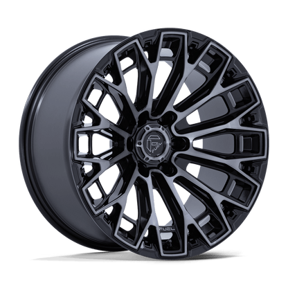 20x9 Fuel FC882 Trax Gloss Black Machined Face Dark Tinted Wheel 6x135 (1mm)