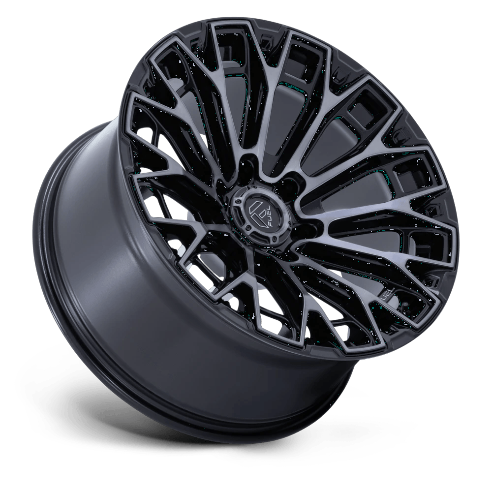 20x10 Fuel FC882 Trax Gloss Black Machined Face Dark Tinted Wheel 8x170 (-18mm)