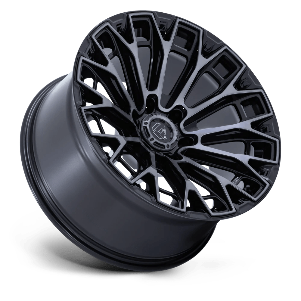 20x9 Fuel FC882 Trax Gloss Black Machined Face Dark Tinted Wheel 6x5.5 (20mm)