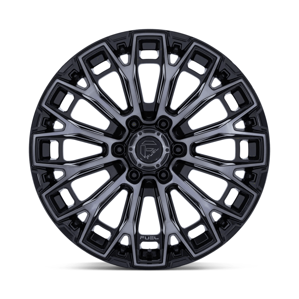 20x9 Fuel FC882 Trax Gloss Black Machined Face Dark Tinted Wheel 6x135 (1mm)