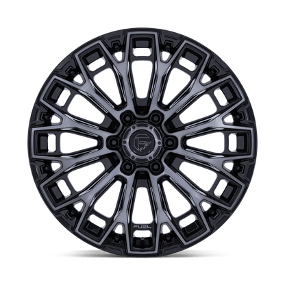 20x9 Fuel FC882 Trax Gloss Black Machined Face Dark Tinted Wheel 6x135 (1mm)