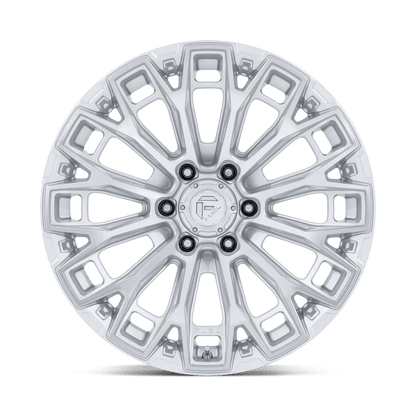 17x9 Fuel Off-Road FC882 Trax Gloss Silver W/ Machined Face Wheel 6x5.5 (-12mm)