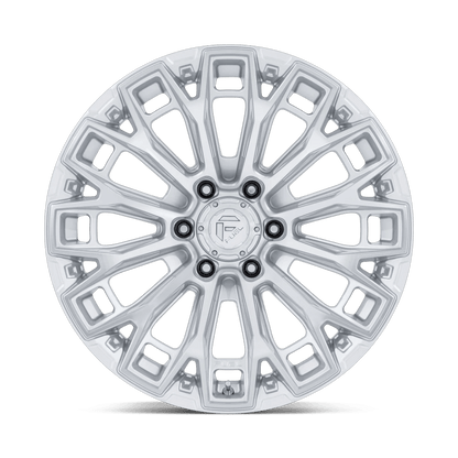 17x9 Fuel Off-Road FC882 Trax Gloss Silver W/ Machined Face Wheel 6x135 (1mm)