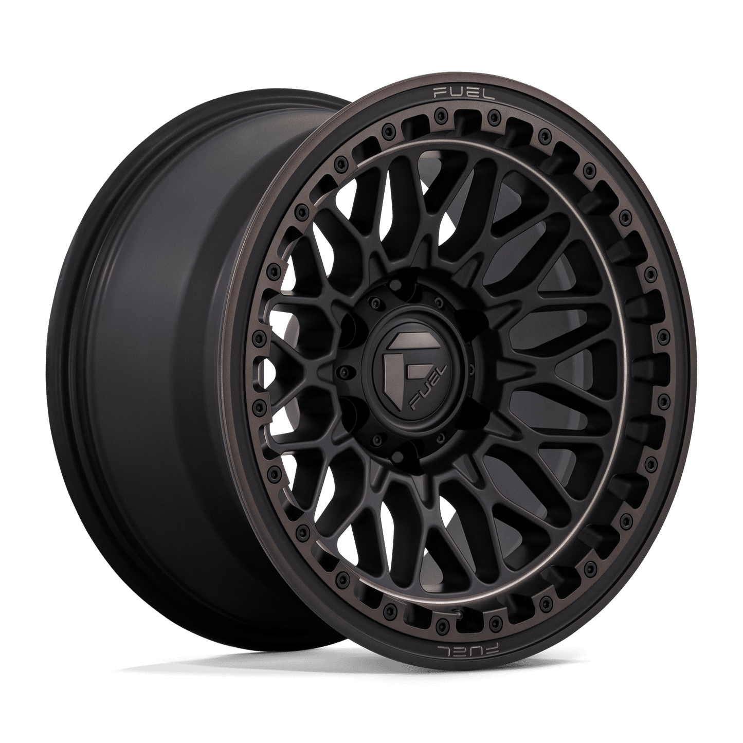 17x9 Fuel D759 Trigger Matte Black Dark Tint Wheel 6x5.5 (-12mm)