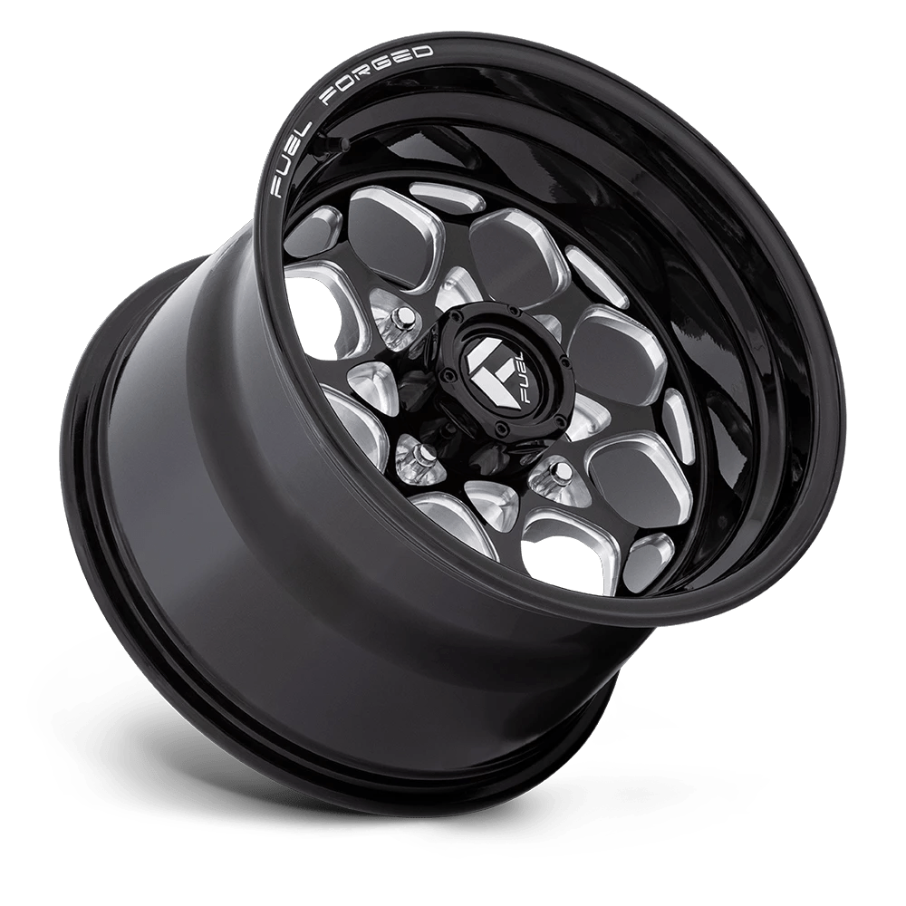 15x10 Fuel FV400 Scepter Gloss Black Milled FORGED UTV Wheel 4x137 (0mm)