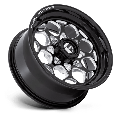 15x7 Fuel FV400 Scepter Gloss Black Milled FORGED UTV Wheel 4x137 (10mm)