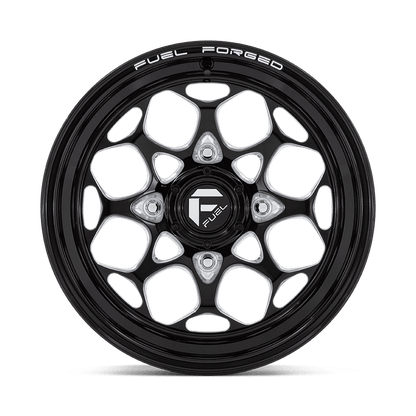 15x7 Fuel FV400 Scepter Gloss Black Milled FORGED UTV Wheel 4x156 (10mm)