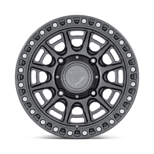 15x7 Fuel FV832 Cycle Gloss Gunmetal UTV Wheel 4x156 (38mm)