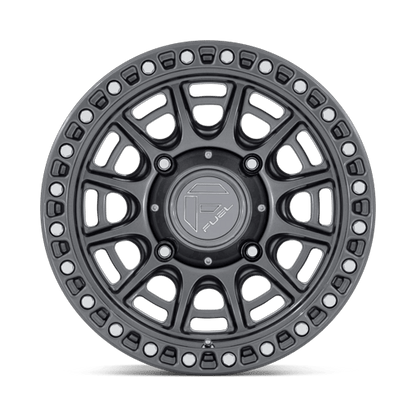 15x7 Fuel FV832 Cycle Gloss Gunmetal UTV Wheel 4x156 (38mm)