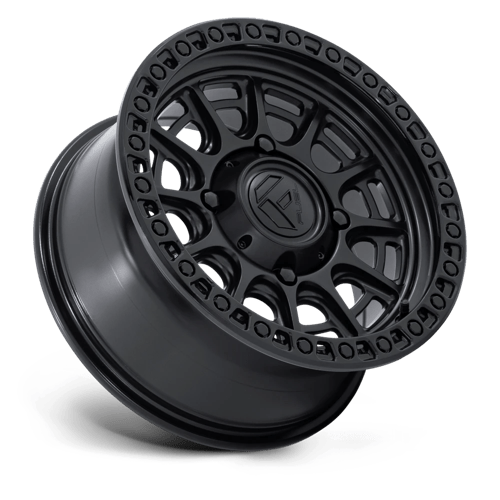 15x7 Fuel FV832 Cycle Matte Black W/ Gloss Black Lip UTV Wheel 4x156 (10mm)
